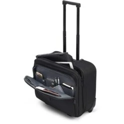 Alternative view of Dicota Business-Trolley Eco Multi Roller Select, Polyester, Mit Laptopfach, Schwarz, 22L