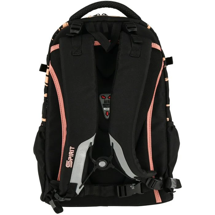 Spirit Schulrucksack Stinger 32, TTS 409121, Unisex, Schwarz / Beige 4 Spirit Schulrucksack Stinger 32, TTS 409121, Unisex, Schwarz / Beige – Bild 2