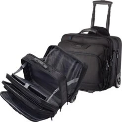 LightPak Business-Trolley Executive Line Bravo 2, Nylon, Mit Laptopfach, Schwarz 7 LightPak Business-Trolley Executive Line Bravo 2, Nylon, Mit Laptopfach, Schwarz -Eastpak Shop 04962267a1c94d7712b8d6a02a767713ed12399e business trolley lightpak executive line bravo 2