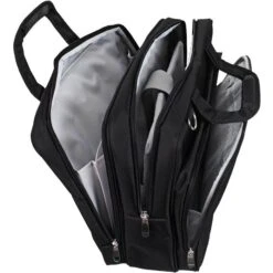 Alternative view of D&N Aktentasche 3117 Business Line Schwarz, Mit Reißverschluss, Laptopfach, Polyester