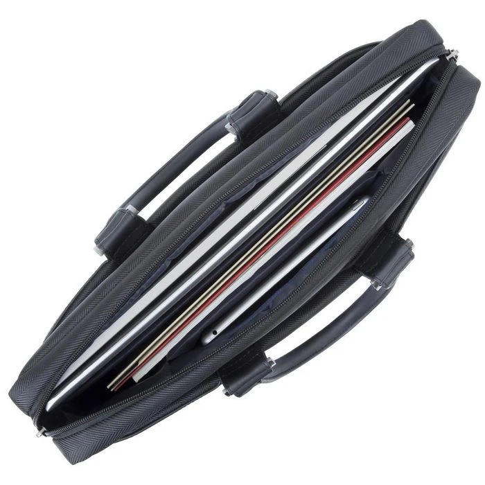 Rivacase Laptoptasche Narita 8135 Black, Bis 15,6 Zoll / 39,6 Cm Laptops, Polyester 4 Rivacase Laptoptasche Narita 8135 Black, Bis 15,6 Zoll / 39,6 Cm Laptops, Polyester – Bild 2