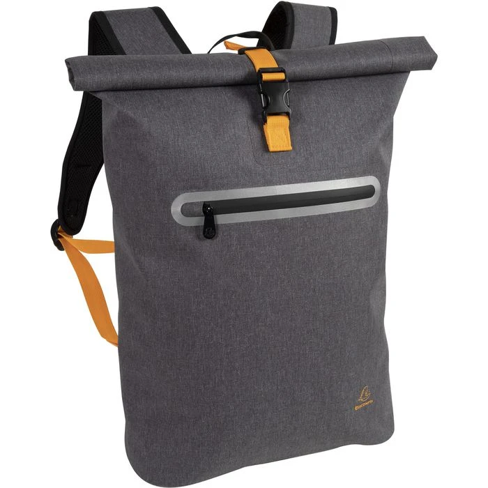 Exacompta Rucksack Exactive Young, 17834E, Roll-Top, Grau, Laptopfach, Polyurethan, 22L, 48cm 3 Exacompta Rucksack Exactive Young, 17834E, Roll-Top, Grau, Laptopfach, Polyurethan, 22L, 48cm