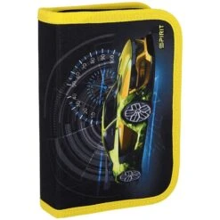 Spirit Schulranzen Vision Racer TTS 409133, Für Jungen, Schwarz / Gelb, 4-teiliges Set -Eastpak Shop 0dda9aab855bb4a9736d5f61cae86fef98eeb28e schulranzen spirit vision racer tts 409133