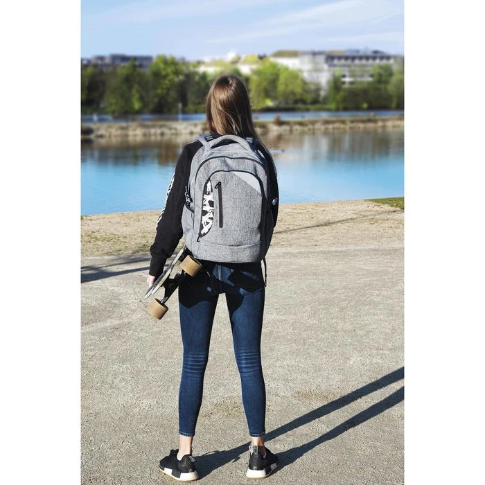 Eberhard Faber Eberhard-Faber Schulrucksack X-Style, 577624, Unisex, Grau / Schwarz 8 Eberhard Faber Eberhard-Faber Schulrucksack X-Style, 577624, Unisex, Grau / Schwarz – Bild 6