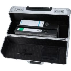 Alternative view of Alumaxx Pilotenkoffer Omega 45122, Trolley, Aluminium, Mit Laptopfach, Silber