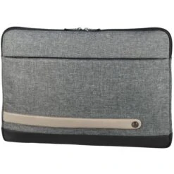 Hama Laptophülle Notebook Sleeve Terra, 196603, Polyester, Grau, Bis 39,6 Cm / 15,6 Zoll
