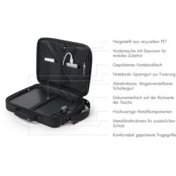 Dicota Laptoptasche Eco Multi Base, D30447-RPET, Bis 17,3 Zoll / 43,9 Cm Laptops, Recyceltes PET -Eastpak Shop 139f8e3d3cfc28f3266cbd5c519309327b0adc8a laptoptasche dicota eco multi base d30447 rpet