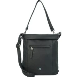 Greenburry Umhängetasche Madl Dasch Liselotte L, Damen 5600-39 Kunstleder 31 X 32 X 13cm New Black
