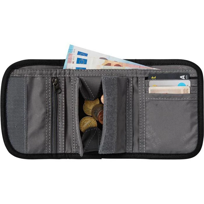 Jack Wolfskin Jack-Wolfskin Geldbörse Mobile Bank, 8006781-6000, Polyester, Münzfach, Klettverschluss, Schwarz 3 Jack Wolfskin Jack-Wolfskin Geldbörse Mobile Bank, 8006781-6000, Polyester, Münzfach, Klettverschluss, Schwarz – Bild 2