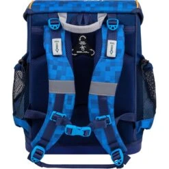 Belmil Schulranzen Mini Fit Bulldozer 405-33, Für Jungen, Blau / Orange, 4-teiliges Set -Eastpak Shop 175cf66c221ff1e9b517f2677706baf10762ceec schulranzen belmil mini fit bulldozer 405 33