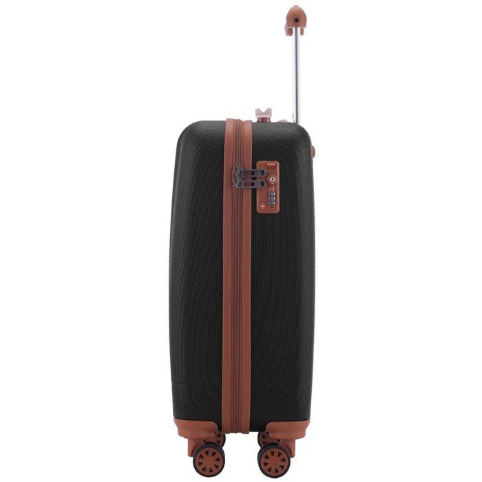 Hauptstadtkoffer Reisekoffer Wannsee, Hartschale, Trolley 4 Rollen, Schwarz, 38 Liter, 58cm, Größe M 4 Hauptstadtkoffer Reisekoffer Wannsee, Hartschale, Trolley 4 Rollen, Schwarz, 38 Liter, 58cm, Größe M – Bild 2