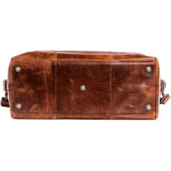 Almadih Reisetasche Kane, Echt Leder, Braun Deluxe, 19 Liter, 50cm, Größe S -Eastpak Shop 1c5afff264baecfe2643356e293700639d2bd23c reisetasche almadih kane