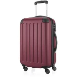 Hauptstadtkoffer Reisekoffer Spree 1203 Hartschale, Trolley 4 Rollen, Burgund 119 Liter, 75cm Größe XL