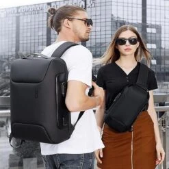 BANGE Laptop-Rucksack ULTRA, Schwarz, Bis 17 Zoll / 43,18 Cm, Nylon -Eastpak Shop 1f59554d9e220b82e9f8fe98bc535fef4e057f83 laptop rucksack bange ultra schwarz
