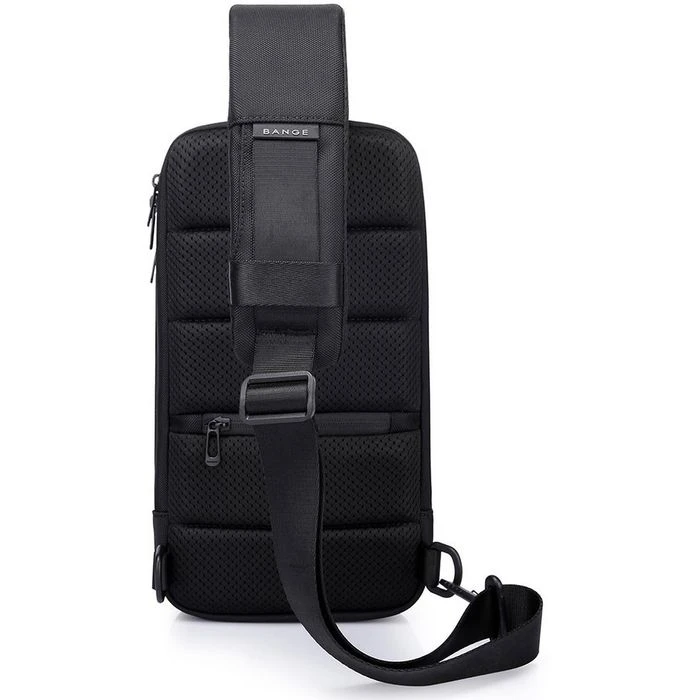 BANGE Umhängetasche DX, Nylon, 19 X 33 X 10 Cm, Schwarz 5 BANGE Umhängetasche DX, Nylon, 19 X 33 X 10 Cm, Schwarz – Bild 3