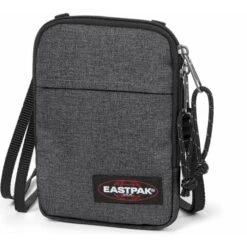 Eastpak Umhängetasche Buddy EK00072477H1, Polyamid, 13 X 18 X 2cm, Black Denim Dunkelgrau