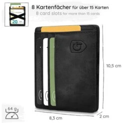 GenTo Geldbörse Vegas, Kunstleder, Schwarz Soft, Magic Wallet, RFID Schutz, Münzfach Mit Druckknopf 10 GenTo Geldbörse Vegas, Kunstleder, Schwarz Soft, Magic Wallet, RFID Schutz, Münzfach Mit Druckknopf -Eastpak Shop 2884d287061403ec8bbc017cda505bcdc229ecbe geldboerse gento vegas kunstleder schwarz soft