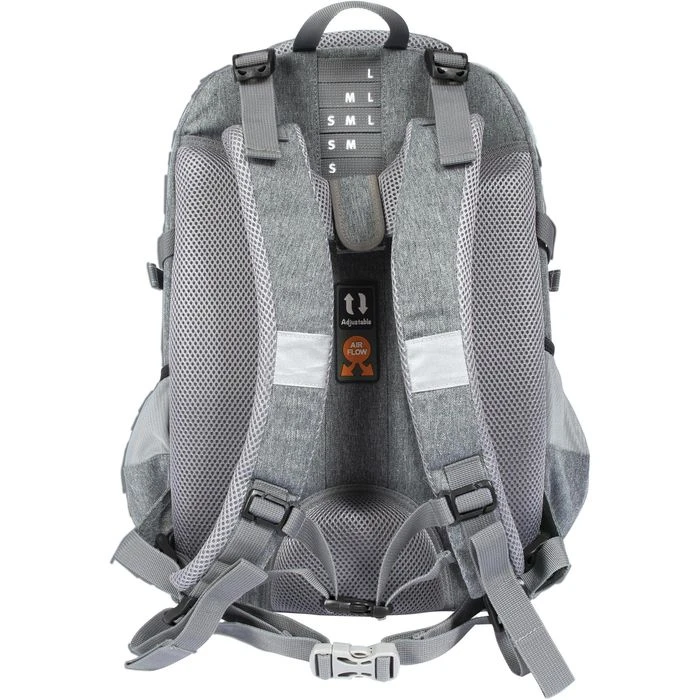 Eberhard Faber Eberhard-Faber Schulrucksack X-Style, 577624, Unisex, Grau / Schwarz 6 Eberhard Faber Eberhard-Faber Schulrucksack X-Style, 577624, Unisex, Grau / Schwarz – Bild 4