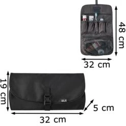 Jack Wolfskin Jack-Wolfskin Kulturbeutel Waschsalon, 8613001, 1 Liter, Breite 32cm, Polyester, Schwarz -Eastpak Shop 2be73d750f96757aada7118413cbd147ed3cc658 kulturbeutel jack wolfskin waschsalon 8613001