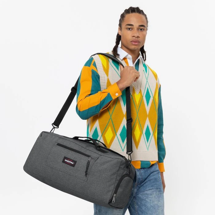 Eastpak Reisetasche Duffl'R M, Polyester, Dunkelgrau, 36 Liter, 53cm, Größe S 8 Eastpak Reisetasche Duffl'R M, Polyester, Dunkelgrau, 36 Liter, 53cm, Größe S – Bild 6