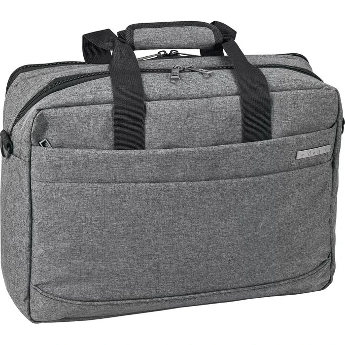 D&N Aktentasche 5617 Basic Line Grau, Mit Reißverschluss, Laptopfach, Polyester 3 D&N Aktentasche 5617 Basic Line Grau, Mit Reißverschluss, Laptopfach, Polyester