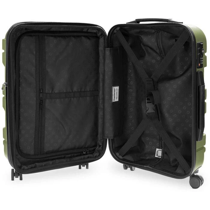 Hauptstadtkoffer Reisekoffer X Kölln, Hartschale, Trolley 4 Rollen, Olivgrün, 50 L, 55cm, Größe S 6 Hauptstadtkoffer Reisekoffer X Kölln, Hartschale, Trolley 4 Rollen, Olivgrün, 50 L, 55cm, Größe S – Bild 4