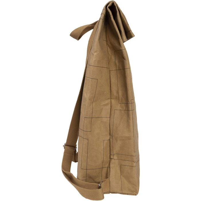 Exacompta Rucksack Eterneco 17640E, Roll-Top, Braun, Laptopfach, Papier, 17L, 43cm 6 Exacompta Rucksack Eterneco 17640E, Roll-Top, Braun, Laptopfach, Papier, 17L, 43cm – Bild 4