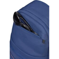 AmericanTourister Laptop-Rucksack Upbeat M, Bis 15,6 Zoll / 39,6cm, Polyester, Blau -Eastpak Shop 343abdb75bd90d39bcf8e322bf75bd2f35fae88f laptop rucksack americantourister upbeat m