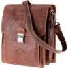 Alpenleder Umhängetasche Galileo, Echt Leder, 21 X 28 X 15cm, Brandy -Eastpak Shop 3526182f690bba56d296537a376412f8b7c3aabb umhaengetasche alpenleder galileo