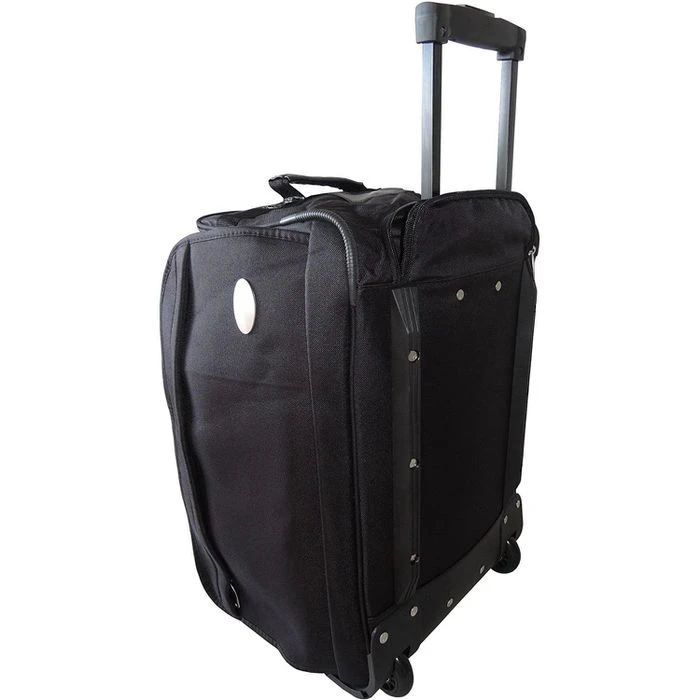 Böttcher-AG Reisetasche Airpack, Mit Rollen, Polyester, Schwarz, 47 Liter, 50cm, Größe S 4 Böttcher-AG Reisetasche Airpack, Mit Rollen, Polyester, Schwarz, 47 Liter, 50cm, Größe S – Bild 2