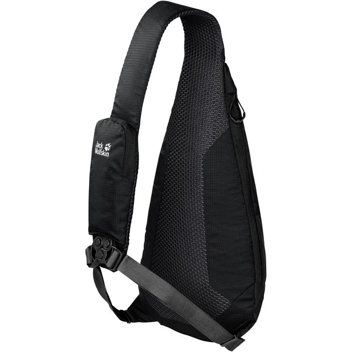 Jack Wolfskin Jack-Wolfskin Umhängetasche Delta Bag Air, 2008652, Polyamid, 24 X 45 X 10cm, Schwarz 4 Jack Wolfskin Jack-Wolfskin Umhängetasche Delta Bag Air, 2008652, Polyamid, 24 X 45 X 10cm, Schwarz – Bild 2
