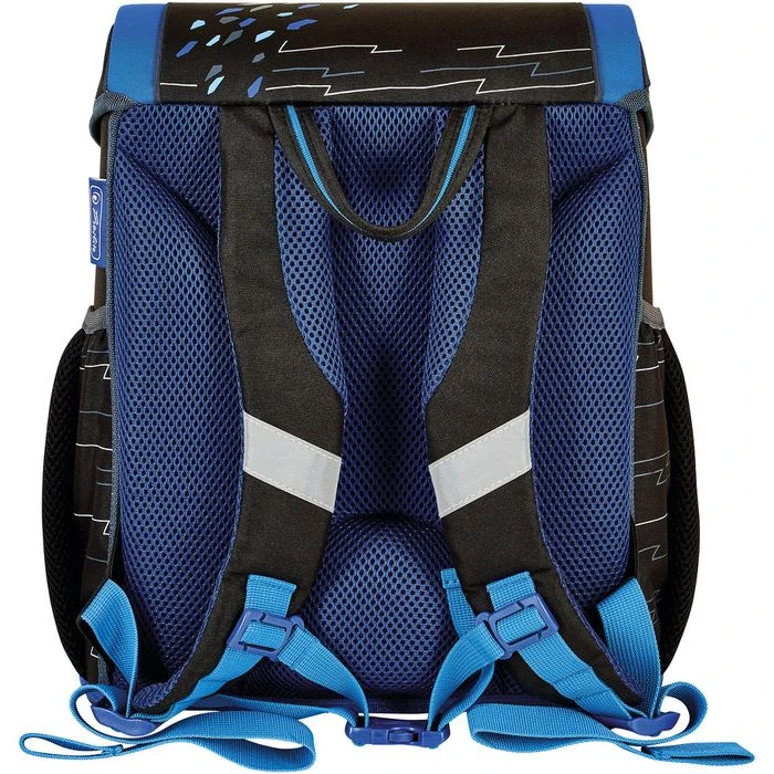 Herlitz Schulranzen Loop Plus CamouCross 50037414, Für Jungen, Schwarz / Blau, 4-teiliges Set 5 Herlitz Schulranzen Loop Plus CamouCross 50037414, Für Jungen, Schwarz / Blau, 4-teiliges Set – Bild 3