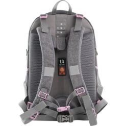 Eberhard Faber Eberhard-Faber Schulrucksack X-Style, 577626, Mädchen, Grau / Pastellrosa -Eastpak Shop 3935d85e1e33dca738d78e52f6c6e9b31dc28d2b schulrucksack eberhard faber x style 577626