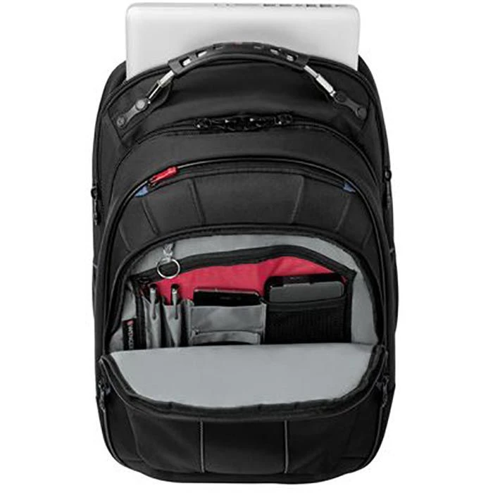 Wenger Laptop-Rucksack Carbon, 600637, Bis 17 Zoll / 43,18 Cm, Polyester 5 Wenger Laptop-Rucksack Carbon, 600637, Bis 17 Zoll / 43,18 Cm, Polyester – Bild 3