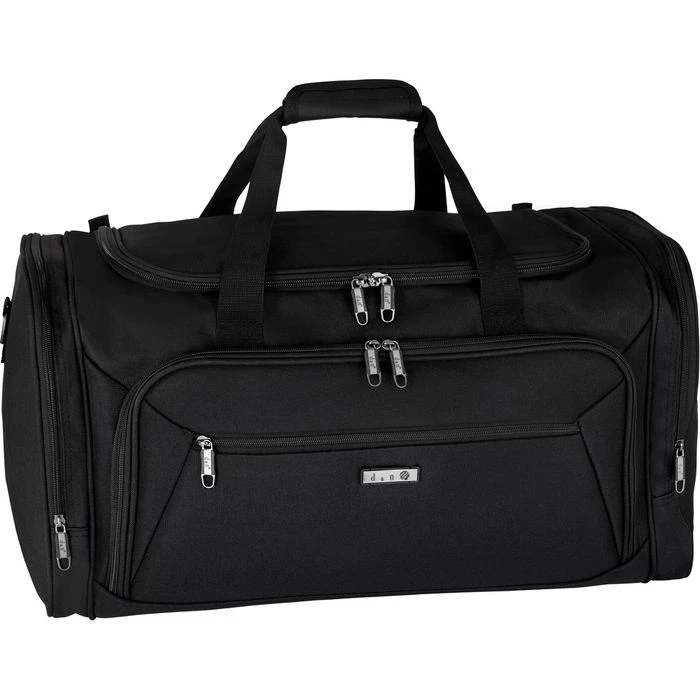 D&N Reisetasche 7712 Bags & More, Polyester, Schwarz, 51 Liter, 59cm, Größe M 4 D&N Reisetasche 7712 Bags & More, Polyester, Schwarz, 51 Liter, 59cm, Größe M – Bild 2