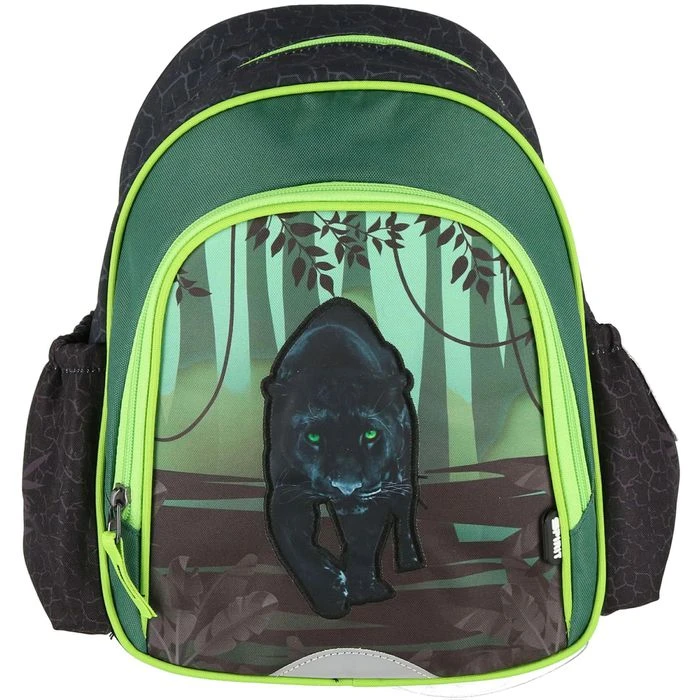 Spirit Kinderrucksack Uno Panther TTS 403622, Schwarz / Grün, 3-6 Jahre, 10 Liter, 270g 4 Spirit Kinderrucksack Uno Panther TTS 403622, Schwarz / Grün, 3-6 Jahre, 10 Liter, 270g – Bild 2