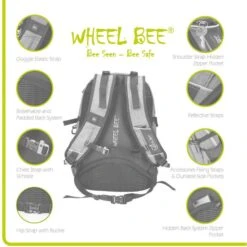 Wheel-Bee Rucksack Revolution, Mit LED-Licht, Schwarz / Grau, Laptopfach, Polyester, 30L, 46cm 11 Wheel-Bee Rucksack Revolution, Mit LED-Licht, Schwarz / Grau, Laptopfach, Polyester, 30L, 46cm -Eastpak Shop 3cbee7245f6ff8fa313bffacb34345667e357296 rucksack wheel bee revolution mit led licht