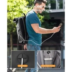 Inateck Laptop-Rucksack BP01003, Roll-Top, Bis 17 Zoll / 43,18 Cm, Polyester 14 Inateck Laptop-Rucksack BP01003, Roll-Top, Bis 17 Zoll / 43,18 Cm, Polyester -Eastpak Shop 3dd59596ee85e721a05265a84a0e443009be52e1 laptop rucksack inateck bp01003 roll top