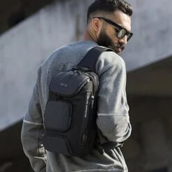 BANGE Umhängetasche AIR City, Nylon, 23 X 36 X 13 Cm, Grau 7 BANGE Umhängetasche AIR City, Nylon, 23 X 36 X 13 Cm, Grau -Eastpak Shop 3eb6648212f22301eeee3e9e453283d83f5b43de umhaengetasche bange air city