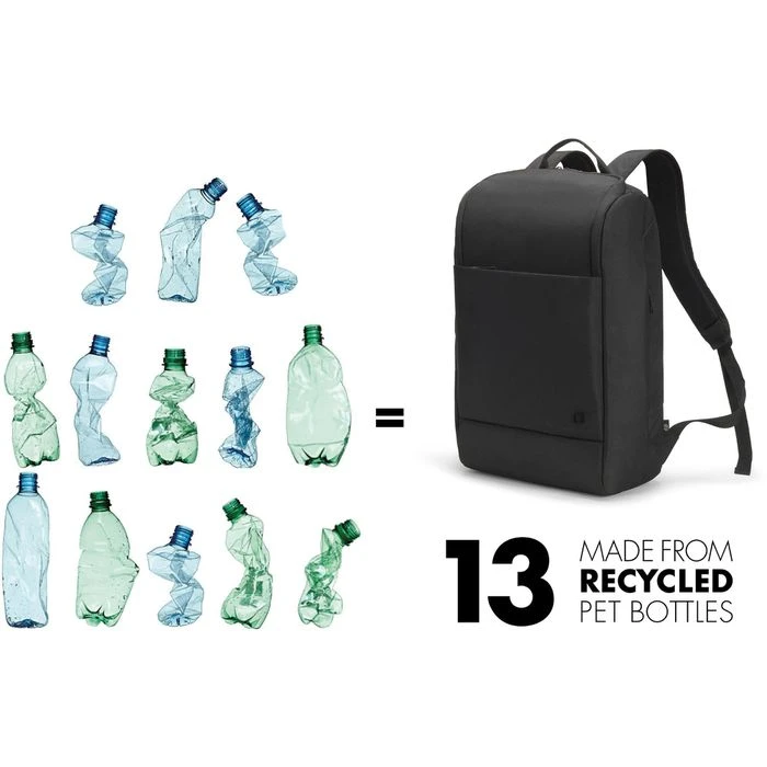 Dicota Laptop-Rucksack Eco Backpack Motion, D31874-RPET, Bis 15,6 Zoll / 39,6 Cm, Recyceltes PET 10 Dicota Laptop-Rucksack Eco Backpack Motion, D31874-RPET, Bis 15,6 Zoll / 39,6 Cm, Recyceltes PET – Bild 8