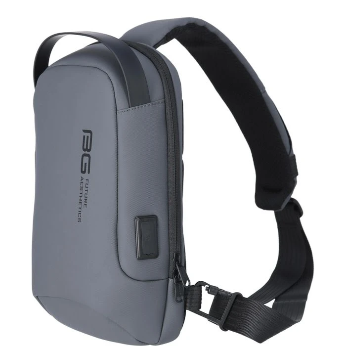 BANGE Umhängetasche SRX, Nylon, 18 X 29 X 9 Cm, Grau 3 BANGE Umhängetasche SRX, Nylon, 18 X 29 X 9 Cm, Grau