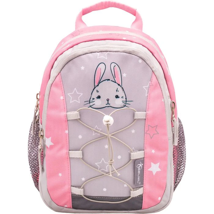 Belmil Kinderrucksack Mini Kiddy Woodland Rabbit, 305-9, Rosa / Grau, 1-3 Jahre, 6,5 Liter, 260g 4 Belmil Kinderrucksack Mini Kiddy Woodland Rabbit, 305-9, Rosa / Grau, 1-3 Jahre, 6,5 Liter, 260g – Bild 2