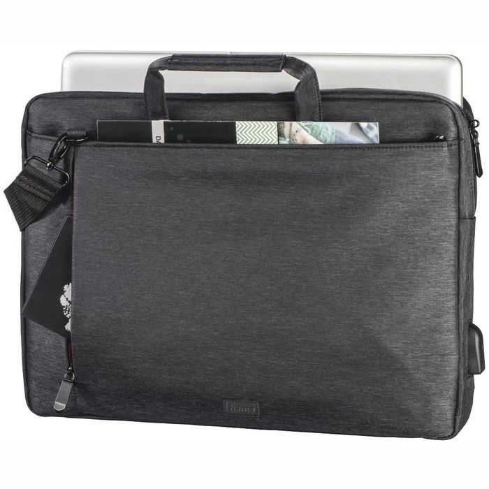 Hama Laptoptasche Manchester, 216576, Bis 14,1 Zoll / 35,8 Cm Laptops, Polyester 6 Hama Laptoptasche Manchester, 216576, Bis 14,1 Zoll / 35,8 Cm Laptops, Polyester – Bild 4