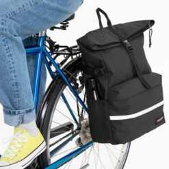 Eastpak Rucksack Maclo BIKE Tarp Black EK0A5BD4O131, Roll-Top, Schwarz, Laptopfach, Polyester, 31L, 56cm -Eastpak Shop 4913ad05102d55bfa3cd1d3d69400bf4b87503c8 rucksack eastpak maclo bike tarp black roll top