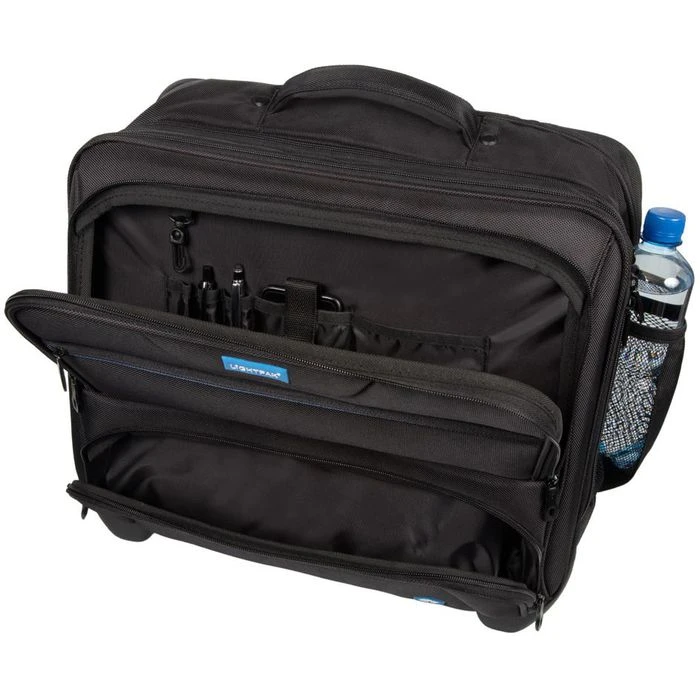 LightPak Business-Trolley RPET 46215, Polyester, Mit Laptopfach, Schwarz, 30L 4 LightPak Business-Trolley RPET 46215, Polyester, Mit Laptopfach, Schwarz, 30L – Bild 2