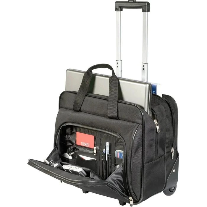 Targus Business-Trolley Executive, TBR003EU, Polyester, Mit Laptopfach, Schwarz, 31L 4 Targus Business-Trolley Executive, TBR003EU, Polyester, Mit Laptopfach, Schwarz, 31L – Bild 2