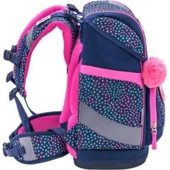 Belmil Schulranzen Smarty Amazing Polka Dot 2, 405-51/AG/S, Für Mädchen, Blau / Rosa, 5-tlg. Set -Eastpak Shop 5aed9d755df5ac705010ce4f9a059d916881ad9b schulranzen belmil smarty amazing polka dot 2