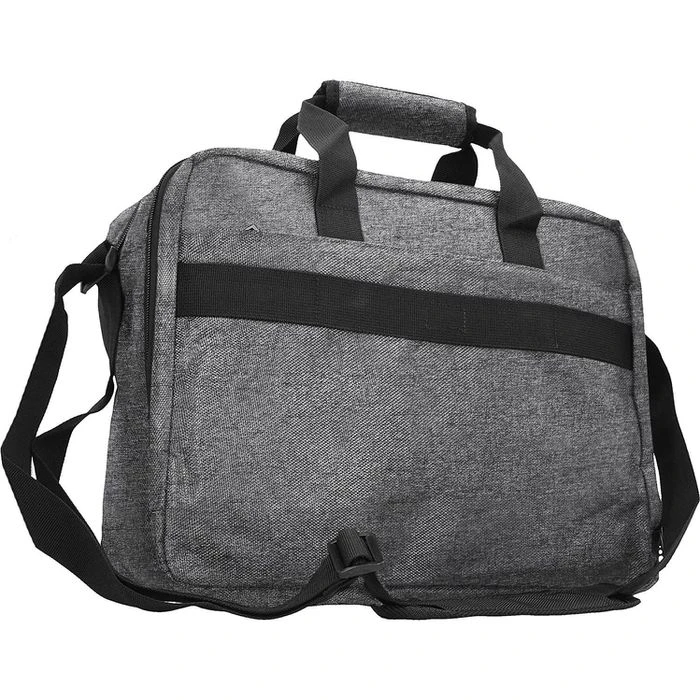 D&N Aktentasche 5617 Basic Line Grau, Mit Reißverschluss, Laptopfach, Polyester 6 D&N Aktentasche 5617 Basic Line Grau, Mit Reißverschluss, Laptopfach, Polyester – Bild 4