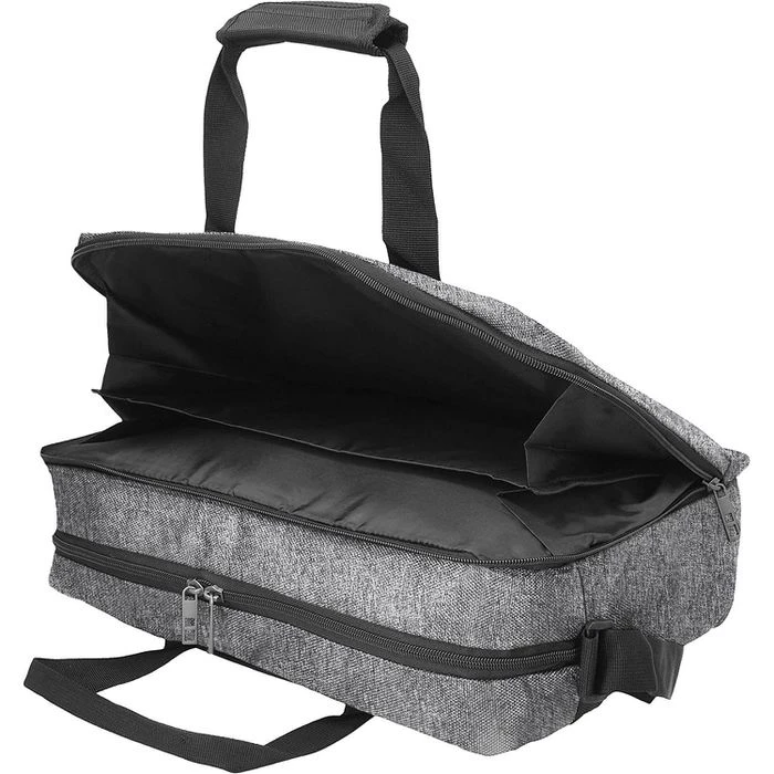 D&N Aktentasche 5617 Basic Line Grau, Mit Reißverschluss, Laptopfach, Polyester 4 D&N Aktentasche 5617 Basic Line Grau, Mit Reißverschluss, Laptopfach, Polyester – Bild 2
