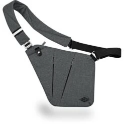 Wedo Umhängetasche 59351012, Sling Bag, Polyester, 31 X 23 X 2 Cm, Grau